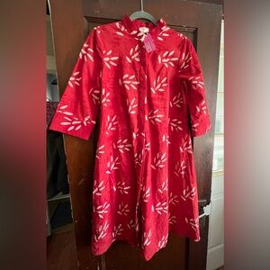NWT Zuri Rosemary Dress SMALL LONG